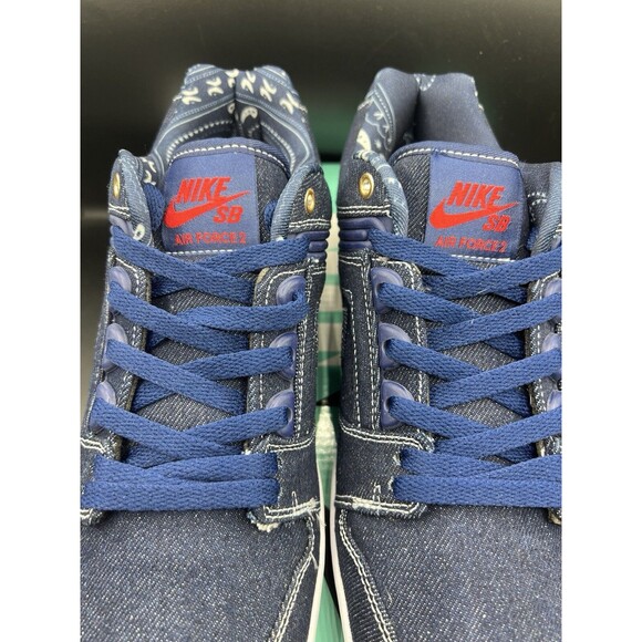 Nike SB Air Force 2 Low \'East West Pack\' Men\'s Size 10 (AO0298-441) DS OG ALL main image 9